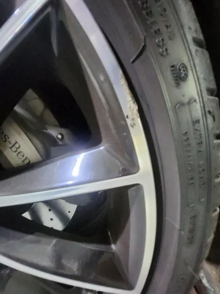 남양주 다이아컷팅휠복원 / 벤츠 CLS 450 AMG-Line / 20인치 순정휠 / 고퀄리티 / 합리적인비용 / 휠도색은 휠게이트 / 남양주시 진건읍