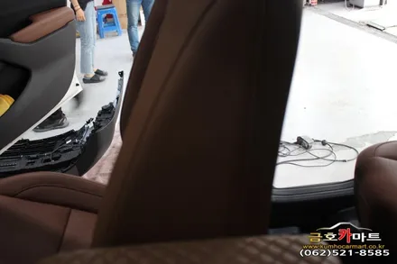 셀토스 쌍 크락션 설치와 보조석 전동의자 조절장치 워크인 스위치 설치해드림 / 광주 북구 중흥동
