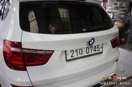 21다0745 BMW X3 루마 피너클 30%와 5% 로 전체 시공해드림 / 광주 북구 중흥동