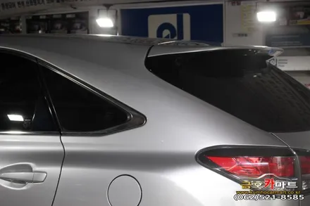 렉셔스 RX350차량 오래사용 퇴색한썬팅 제거후 가성비좋은 애니가드 필름으로 새로 시공해드림 / 광주 북구 중흥동
