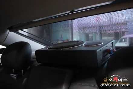 제네시스G80 손님이 가져오신 슬립우퍼 원하신자리에 설치해드림 / 광주 북구 중흥동