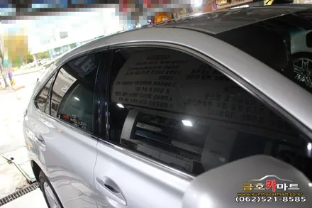 렉셔스 RX350차량 오래사용 퇴색한썬팅 제거후 가성비좋은 애니가드 필름으로 새로 시공해드림 / 광주 북구 중흥동