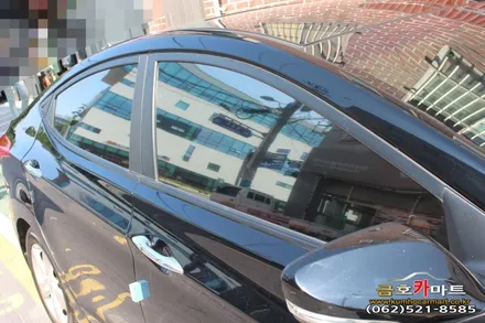 아반떼MD 오래사용 썬팅 제거후 넥스가드 반사필름으로 시공해드림 / 광주 북구, 서구, 남구, 동구