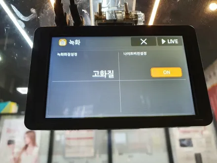 탑동 쉐보레 아베오 폰터스 시크릿 블랙박스 장착!! / 경기 수원