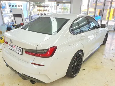 BMW 3시리즈 기존썬팅 제거 후 루마TNT 재시공 / 경기 수원