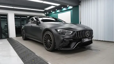 벤츠 GT63 AMG 전체블랙 랩핑, 부분 PPF / 서울 마포, 서대문, 영등포, 은평
