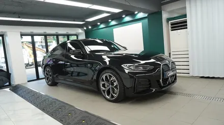 BMW I4 3M 카마인레드 부분 포인트 랩핑   ( 용산 마포구 여의도 랩핑 PPF ) < 코션 마포점 > / 서울 마포, 서대문, 영등포, 은평