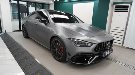 벤츠 CLA45 AMG 무광PPF, 크롬딜리트 시공   ( 용산 마포구 여의도 랩핑 PPF ) < 코션 마포점 > / 서울 마포, 서대문, 영등포, 은평