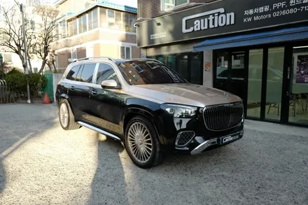 벤츠 GLS 600 마이바흐 샴페인골드 듀오톤(투톤) 랩핑 시공 ( 마포구 PPF , 마포구 랩핑 ) < 코션 마포점 > / 마포구 신수동