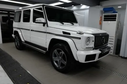 벤츠 지바겐 G350D 하이그로시 고광택 블랙 전체 랩핑. 화이트 -> 유광블랙 ( 용산 마포구 여의도 랩핑 PPF ) < 코션 마포점 > / 마포구 신수동
