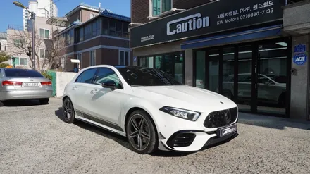 벤츠 A45 AMG PPF, 사이드데칼, 루프스킨, 크롬딜리트 / 서울 마포, 서대문, 영등포, 은평