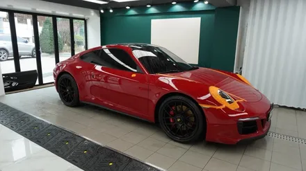포르쉐  911 카레라 카마인레드 KF-21 PPF 시공 ( 용산 마포구 여의도 랩핑 PPF ) < 코션 마포점 > / 서울 마포, 서대문, 영등포, 은평