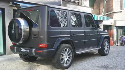 벤츠 지바겐 G63 AMG 무광블랙 전체 랩핑  ( 용산 마포구 여의도 랩핑 PPF ) < 코션 마포점 > / 서울 마포, 서대문, 영등포, 은평