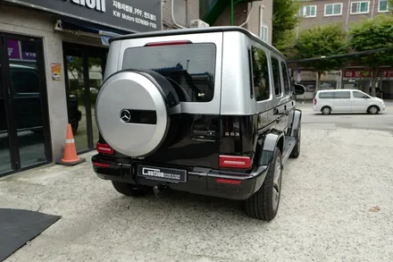 벤츠 G63 AMG 지바겐 GT실버 듀오톤 랩핑, 크롬 딜리트(크롬죽이기) 시공  ( 마포구 PPF , 마포구 랩핑 ) < 코션 마포점 > / 마포구 신수동
