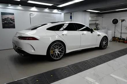 벤츠 GT43 AMG 크롬딜리트(크롬죽이기) 랩핑 시공  ( 마포구 PPF , 마포구 랩핑 ) < 코션 마포점 > / 마포구 신수동