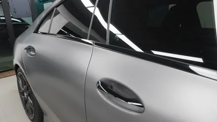 벤츠 CLA45 AMG 무광PPF, 크롬딜리트 시공   ( 용산 마포구 여의도 랩핑 PPF ) < 코션 마포점 > / 서울 마포, 서대문, 영등포, 은평