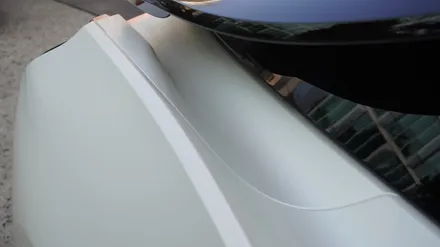 BMW I8 사틴 화이트 펄, KPMF 탑폴리에 블랙 전체 랩핑    ( 마포구 PPF , 마포구 랩핑 ) < 코션 마포점 > / 서울 마포, 서대문, 영등포, 은평