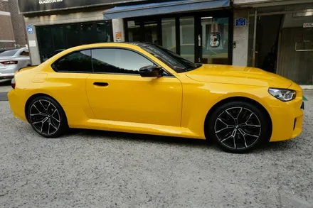BMW M2 딥옐로우 랩핑  ( 마포구 PPF , 마포구 랩핑 ) < 코션 마포점 > / 서울 마포, 서대문, 영등포, 은평