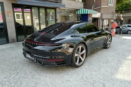 포르쉐 911 카레라 4s 블랙 고광택 하이그로시 랩핑, 크롬딜리트 시공  ( 마포구 PPF , 마포구 랩핑 ) < 코션 마포점 > / 마포구 신수동