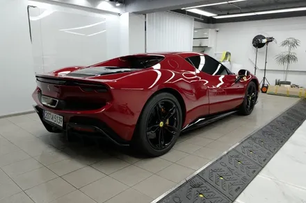 페라리 296 GTB 전체 PPF, 파츠 블랙유광 랩핑 시공  ( 마포구 PPF , 마포구 랩핑 ) < 코션 마포점 > / 마포구 신수동