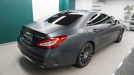 벤츠 CLS400 마그네틱블랙 전체 랩핑, 실내 카본PPF   ( 용산 마포구 여의도 랩핑 PPF ) < 코션 마포점 > / 서울 마포, 서대문, 영등포, 은평