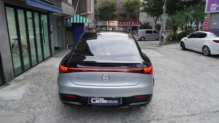 벤츠 EQS 듀오톤 (투톤) 탑폴리에 실버 랩핑, 전면부 PPF   ( 용산 마포구 여의도 랩핑 PPF ) < 코션 마포점 > / 서울 마포, 서대문, 영등포, 은평
