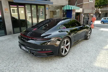 포르쉐 911 카레라 4s 블랙 고광택 하이그로시 랩핑, 크롬딜리트 시공  ( 마포구 PPF , 마포구 랩핑 ) < 코션 마포점 > / 마포구 신수동