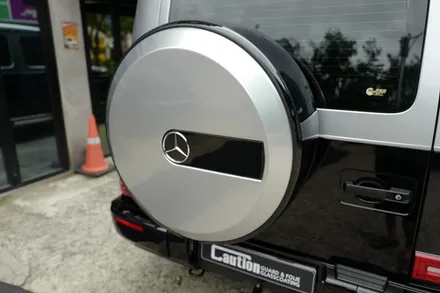 벤츠 G63 AMG 지바겐 GT실버 듀오톤 랩핑, 크롬 딜리트(크롬죽이기) 시공  ( 마포구 PPF , 마포구 랩핑 ) < 코션 마포점 > / 마포구 신수동