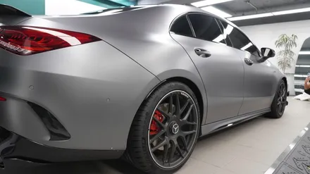 벤츠 CLA45 AMG 무광PPF, 크롬딜리트 시공   ( 용산 마포구 여의도 랩핑 PPF ) < 코션 마포점 > / 서울 마포, 서대문, 영등포, 은평