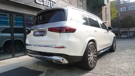 벤츠 GLS 600 마이바흐 듀오톤(투톤) 실버, 전체 PPF 시공  ( 마포구 PPF , 마포구 랩핑 ) < 코션 마포점 > / 서울 마포, 서대문, 영등포, 은평