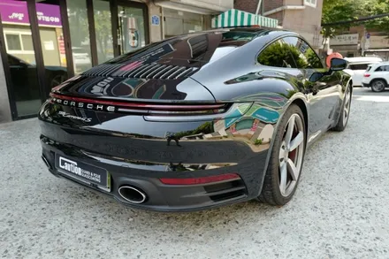 포르쉐 911 카레라 4s 블랙 고광택 하이그로시 랩핑, 크롬딜리트 시공  ( 마포구 PPF , 마포구 랩핑 ) < 코션 마포점 > / 마포구 신수동