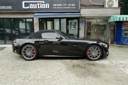 벤츠 AMG GTC 전체 블랙 PPF 시공, 크롬딜리트, 윈드쉴드 시공  ( 마포구 PPF , 마포구 랩핑 ) < 코션 마포점 > / 마포구 신수동