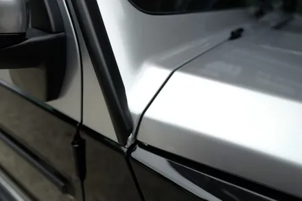 벤츠 G63 AMG 지바겐 GT실버 듀오톤 랩핑, 크롬 딜리트(크롬죽이기) 시공  ( 마포구 PPF , 마포구 랩핑 ) < 코션 마포점 > / 마포구 신수동