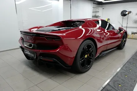 페라리 296 GTB 전체 PPF, 파츠 블랙유광 랩핑 시공  ( 마포구 PPF , 마포구 랩핑 ) < 코션 마포점 > / 마포구 신수동