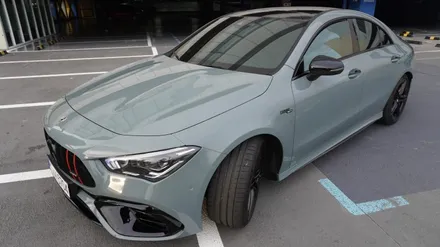 벤츠 CLA 45S AMG KPMF 탑폴리에 new다크그레이 전체 랩핑 ( 용산 마포구 여의도 랩핑 PPF ) < 코션 마포점 > / 서울 마포, 서대문, 영등포, 은평