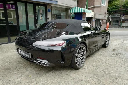 벤츠 AMG GTC 전체 블랙 PPF 시공, 크롬딜리트, 윈드쉴드 시공  ( 마포구 PPF , 마포구 랩핑 ) < 코션 마포점 > / 마포구 신수동