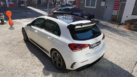 벤츠 A45 AMG PPF, 사이드데칼, 루프스킨, 크롬딜리트 / 서울 마포, 서대문, 영등포, 은평
