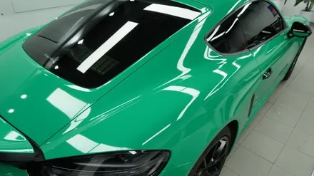 포르쉐 718 카이맨 3m Kelly Green 전체 랩핑  ( 용산 마포구 여의도 랩핑 PPF ) < 코션 마포점 > / 서울 마포, 서대문, 영등포, 은평