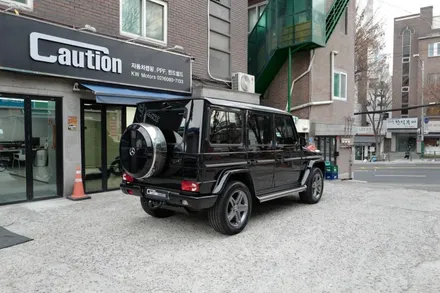 벤츠 지바겐 G350D 하이그로시 고광택 블랙 전체 랩핑. 화이트 -> 유광블랙 ( 용산 마포구 여의도 랩핑 PPF ) < 코션 마포점 > / 마포구 신수동