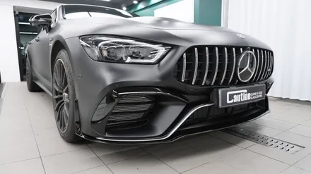 벤츠 GT63 AMG 전체블랙 랩핑, 부분 PPF / 서울 마포, 서대문, 영등포, 은평