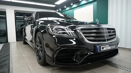 벤츠 S63 AMG 전체 PPF, KPMF탑폴리에 크롬 딜리트 ( 용산 마포구 여의도 랩핑 PPF ) < 코션 마포점 > / 서울 마포, 서대문, 영등포, 은평