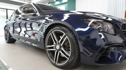 벤츠 E63 AMG 휠, 전체 크롬 딜리트 KPMF 탑폴리에 블랙 / 서울 마포, 서대문, 영등포, 은평