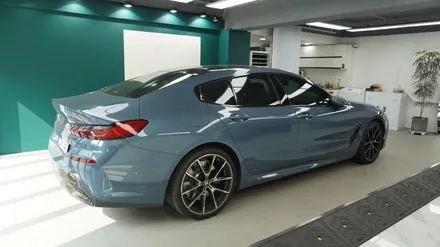 BMW 850i KPMF 무광블랙 전체 랩핑  ( 용산 마포구 여의도 랩핑 PPF ) < 코션 마포점 > / 서울 마포, 서대문, 영등포, 은평