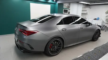 벤츠 CLA45 AMG 무광PPF, 크롬딜리트 시공   ( 용산 마포구 여의도 랩핑 PPF ) < 코션 마포점 > / 서울 마포, 서대문, 영등포, 은평