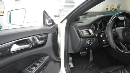 벤츠 CLS AMG 실내 카본 무광 PPF 시공  ( 용산 마포구 여의도 랩핑 PPF )  < 코션 마포점 > / 서울 마포, 서대문, 영등포, 은평