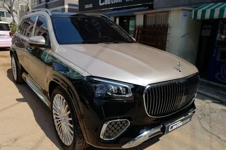 벤츠 GLS 600 샴페인골드 듀오톤(투톤) 블랙&골드 랩핑 시공 ( 마포구 PPF , 마포구 랩핑 ) < 코션 마포점 > / 마포구 신수동