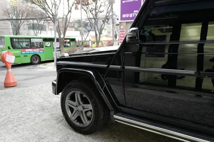 벤츠 지바겐 G350D 하이그로시 고광택 블랙 전체 랩핑. 화이트 -> 유광블랙 ( 용산 마포구 여의도 랩핑 PPF ) < 코션 마포점 > / 마포구 신수동