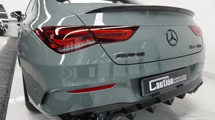 벤츠 CLA 45S AMG KPMF 탑폴리에 new다크그레이 전체 랩핑 ( 용산 마포구 여의도 랩핑 PPF ) < 코션 마포점 > / 서울 마포, 서대문, 영등포, 은평
