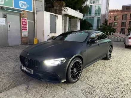 벤츠 GT43 AMG 무광블랙 랩핑, 루프스킨, 크롬랩핑 ( 용산 마포구 여의도 랩핑 PPF ) < 코션 마포점 > / 서울 마포, 서대문, 영등포, 은평