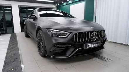 벤츠 GT63 AMG 전체블랙 랩핑, 부분 PPF / 서울 마포, 서대문, 영등포, 은평